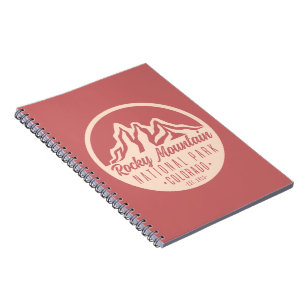 Cuaderno Parque nacional Rocky Mountain Colorado