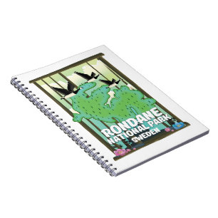 Cuaderno Parque Nacional Rondane Suecia