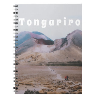 Cuaderno Parque Nacional Tongariro, Nueva Zelanda Recuerdo