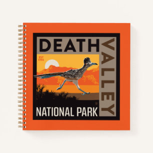 Cuaderno Parque nacional Valle de la Muerte Roadrunner