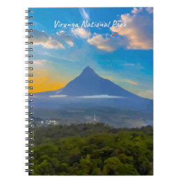 Cuaderno Parque Nacional Virunga, RD Congo - Volcán