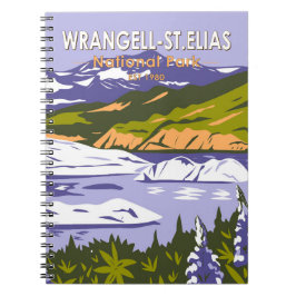 Cuaderno Parque nacional Wrangell St Elias Lago Nizina Alas