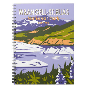 Cuaderno Parque nacional Wrangell St Elias Lago Nizina Alas
