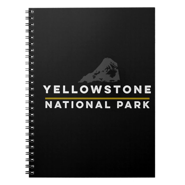 Cuaderno Parque nacional Yellowstone (Frente)