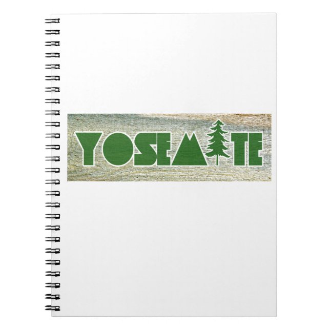 Cuaderno Parque nacional Yosemite (Frente)