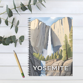 Cuaderno Parque Nacional Yosemite | Acuarela de Viaje