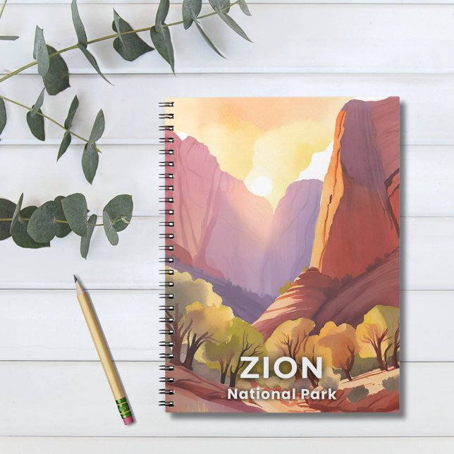 Cuaderno Parque Nacional Zion | Aquarela de viaje (Subido por el creador)