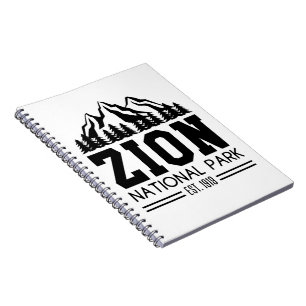 Cuaderno Parque nacional Zion Utah EE.UU. Senderismo al air