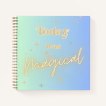 Parque temático mágico Autograph Scrapbook