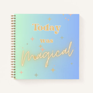 Cuaderno Parque temático mágico Autograph Scrapbook