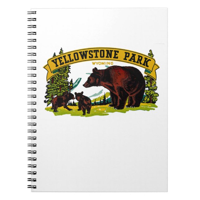 Cuaderno Parque Yellowstone (Frente)