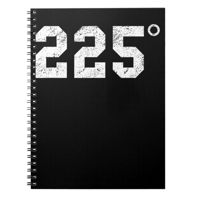 Cuaderno Parrillada | 225 Grados Parrillada Ahumado De Carn (Frente)