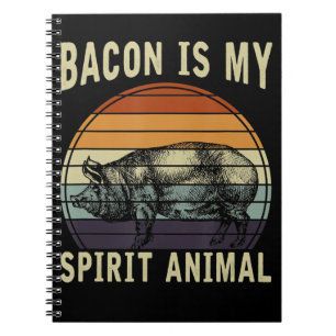 Cuaderno Parrillada El Tocino Es Mi Animal Espiritual BBQ
