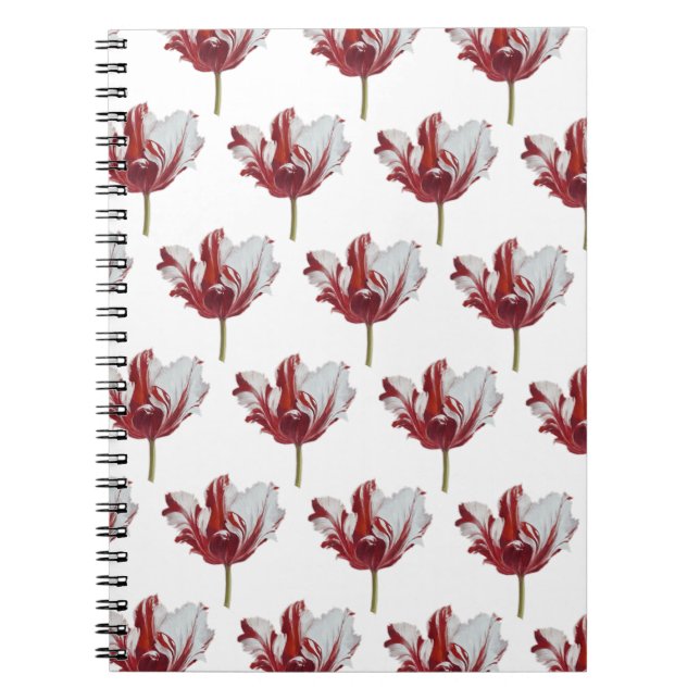 Cuaderno Parrot Tulip Fine Art Print (Frente)