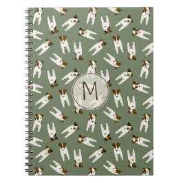 Cuaderno Parson / Jack Russell Terrier sage o CUALQUIER col