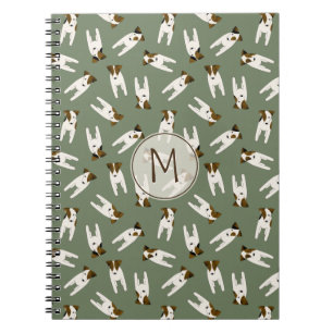 Cuaderno Parson / Jack Russell Terrier sage o CUALQUIER col
