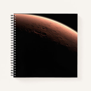 Cuaderno Parte De Marte En El Límite De La Luz Y La Oscurid