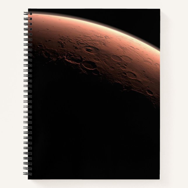 Cuaderno Parte De Marte En El Límite De La Luz Y La Oscurid (Anverso)