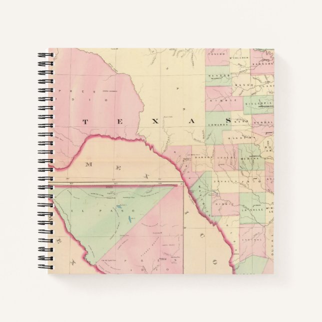 Cuaderno Parte W de Texas (Anverso)