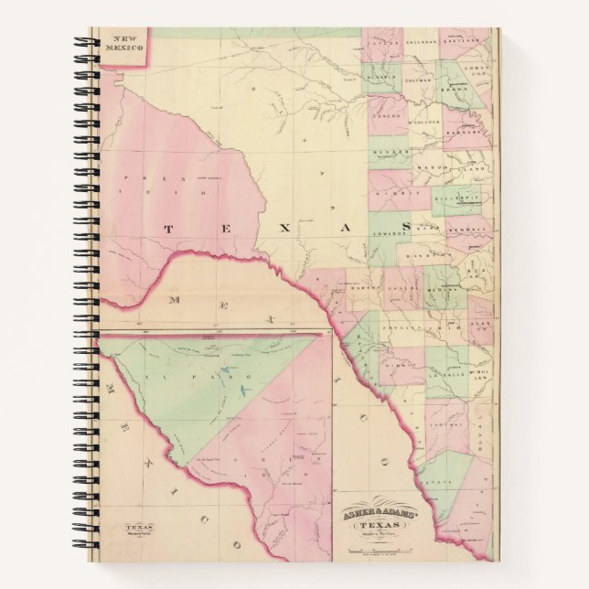 Cuaderno Parte W de Texas (Anverso)