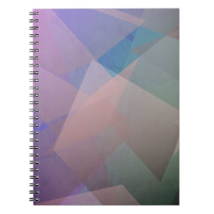 Cuaderno Partículas abstractas voladoras   Formas geométric