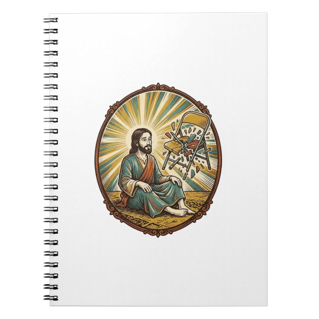 Cuaderno Partido de Silla Plegable Rota de Jesús Falta Torp (Frente)