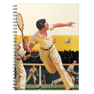 Cuaderno Partido del tenis de los dobles