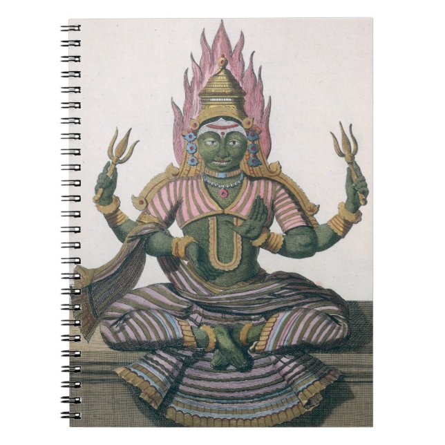 Cuaderno Parvati, del "viaje Indes aux. y de un lomo del (Frente)