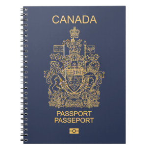 Cuaderno pasaporte canadiense