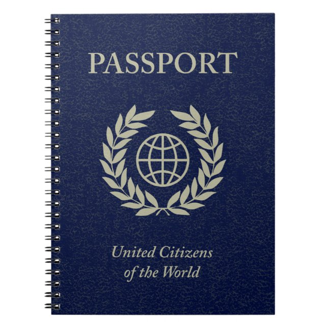 Cuaderno pasaporte de la marina (Frente)