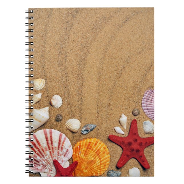 Cuaderno Pascua de piedra de arena de Starfish Beach (Frente)