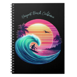 Cuaderno Pasear por la ola al atardecer-