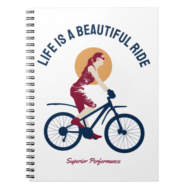 Cuaderno Paseo con clase - La vida es un viaje hermoso (Frente)