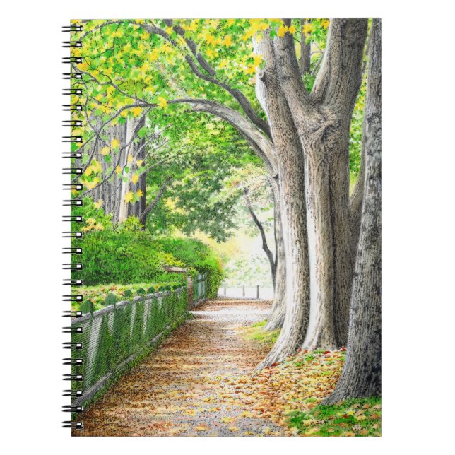 Cuaderno Paseo de otoño - (Frente)