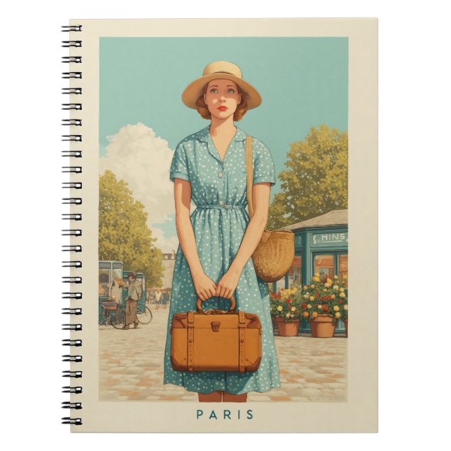 Cuaderno Paseo de verano por París (Frente)