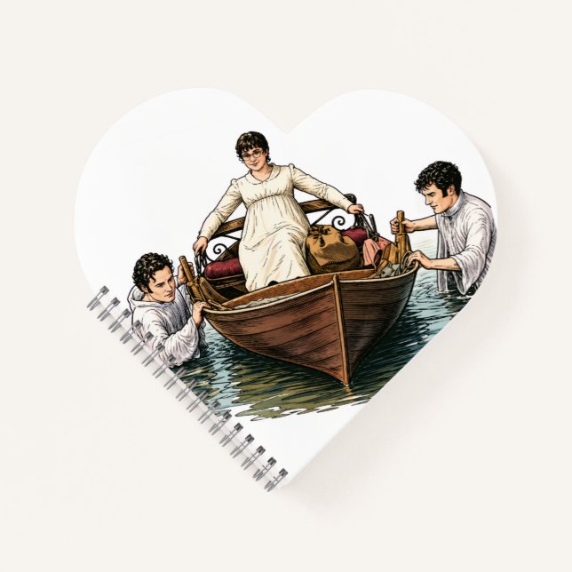 Cuaderno Paseo en barco definitivo de Mary Bennet  (Anverso)
