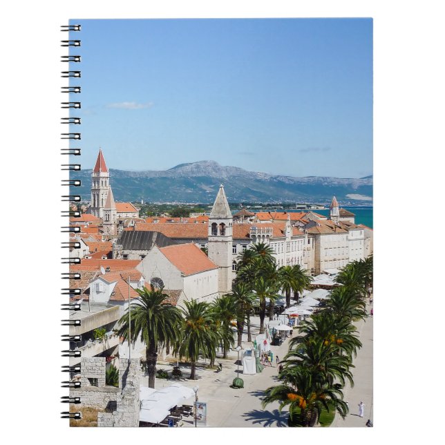 Cuaderno Paseo marítimo de Trogir - Dalmacia, Croacia (Frente)