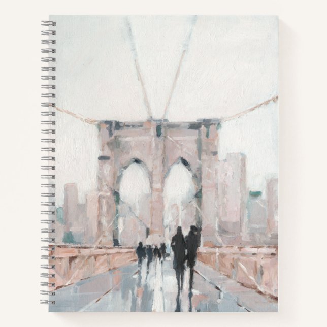 Cuaderno Paseo matutino temprano - Nueva York (Anverso)