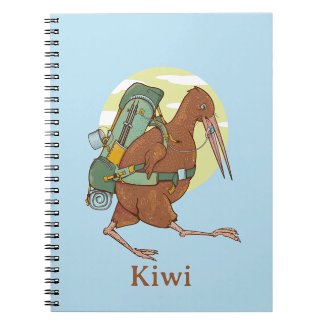 Cuaderno Paseos por Kiwi (Frente)