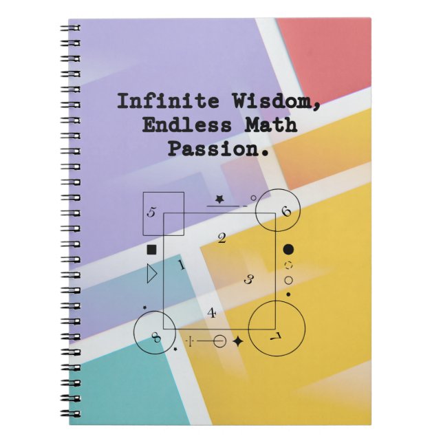 Cuaderno Pasión interminable por las matemáticas | Educador (Frente)