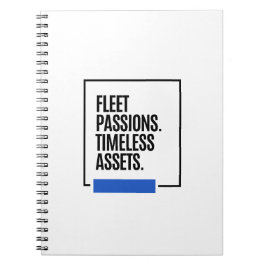 Cuaderno PASIONES EFÍMERAS. ACTIVOS INMORTALES. — Inversore