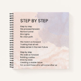Cuaderno Paso a paso - Poesía de Poesía Empowerment