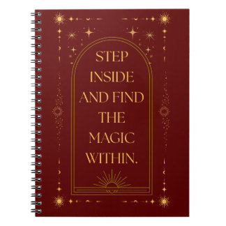 Cuaderno Paso adentro y encuentra la magia interio