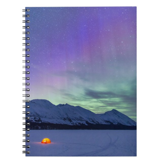 Cuaderno Paso de los alces de las luces del norte | Penínsu (Frente)
