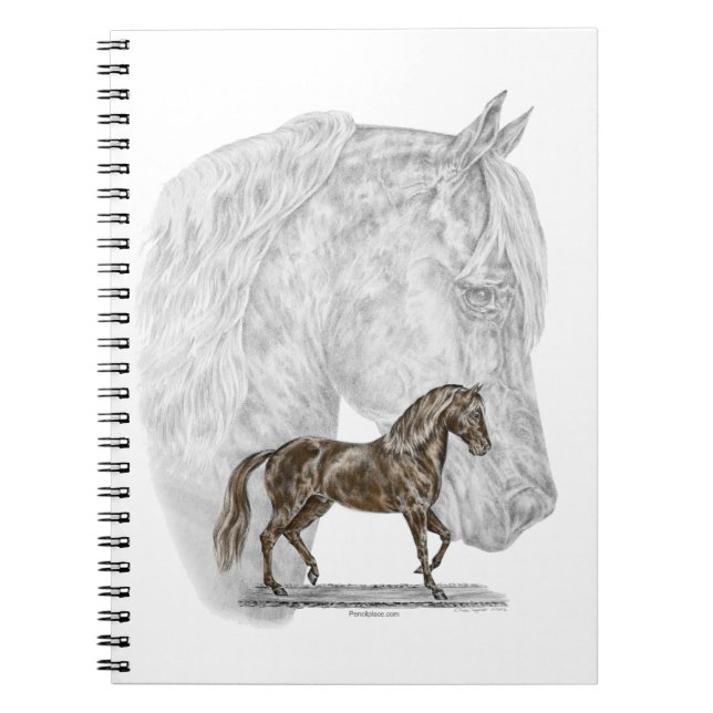Cuaderno Paso Fino Horse Art (Frente)