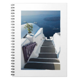 Cuaderno Pasos de Santorini Oia, Grecia