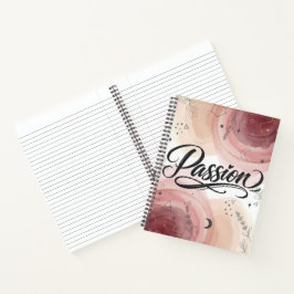 Cuaderno Passion Script | Elegant Minimalist Typography