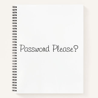 Cuaderno Password please? | 