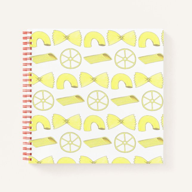 Cuaderno Pasta alimentaria italiana Spaghetti Meatball Mari (Anverso)