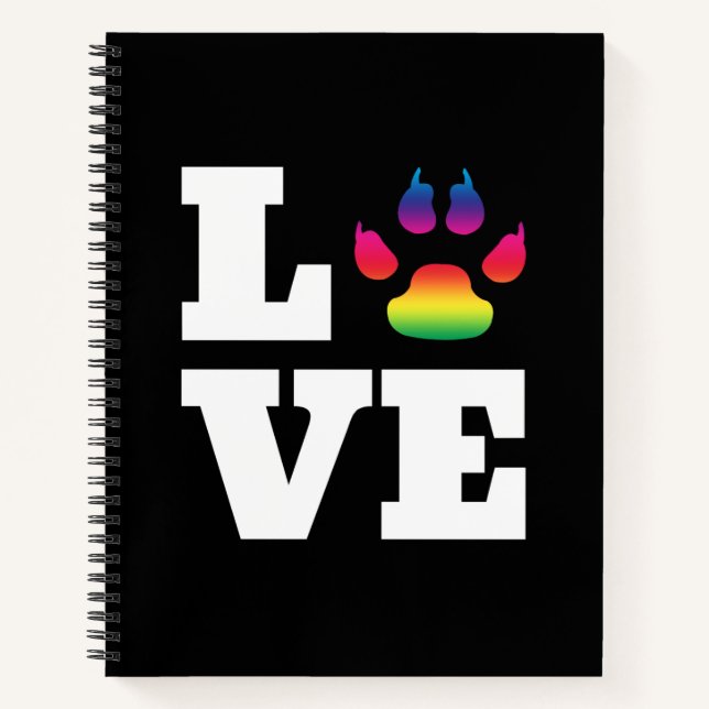Cuaderno Pasta arcoiris (Anverso)